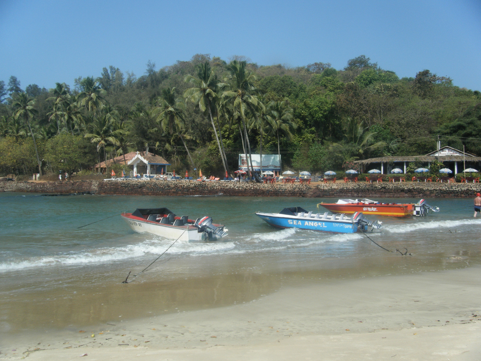 Fujifilm FinePix Z20fd sample photo. Baga beach, goa photography