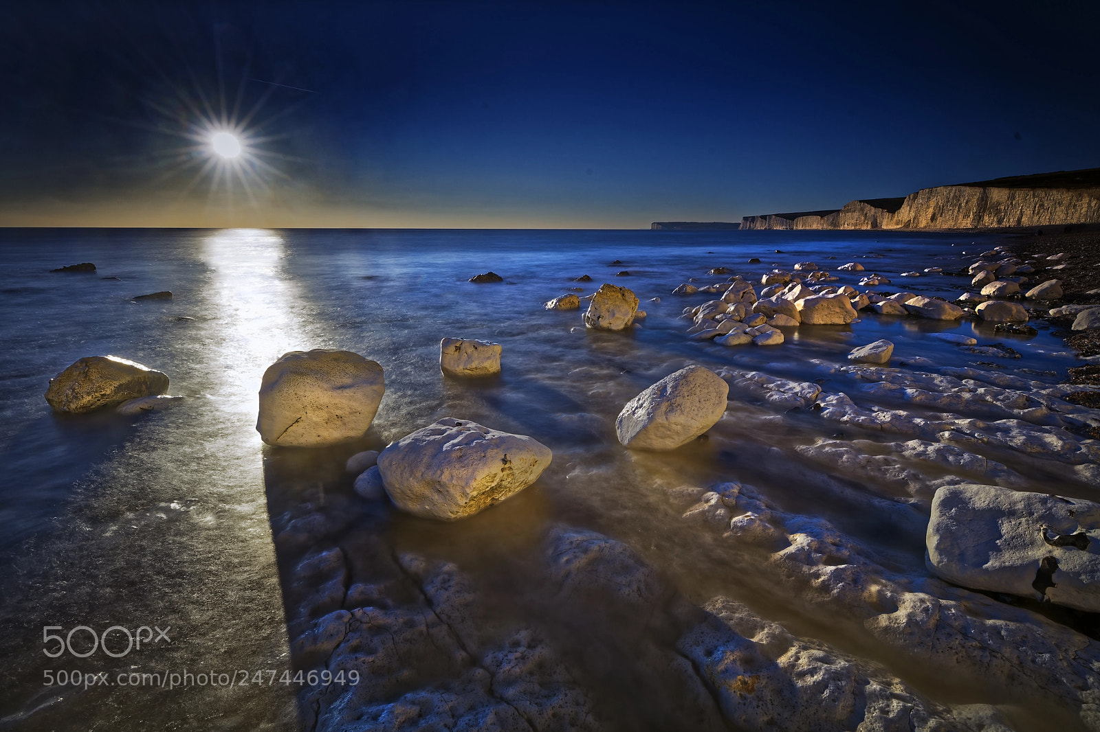 Canon EOS 5DS sample photo. Birling gap photography