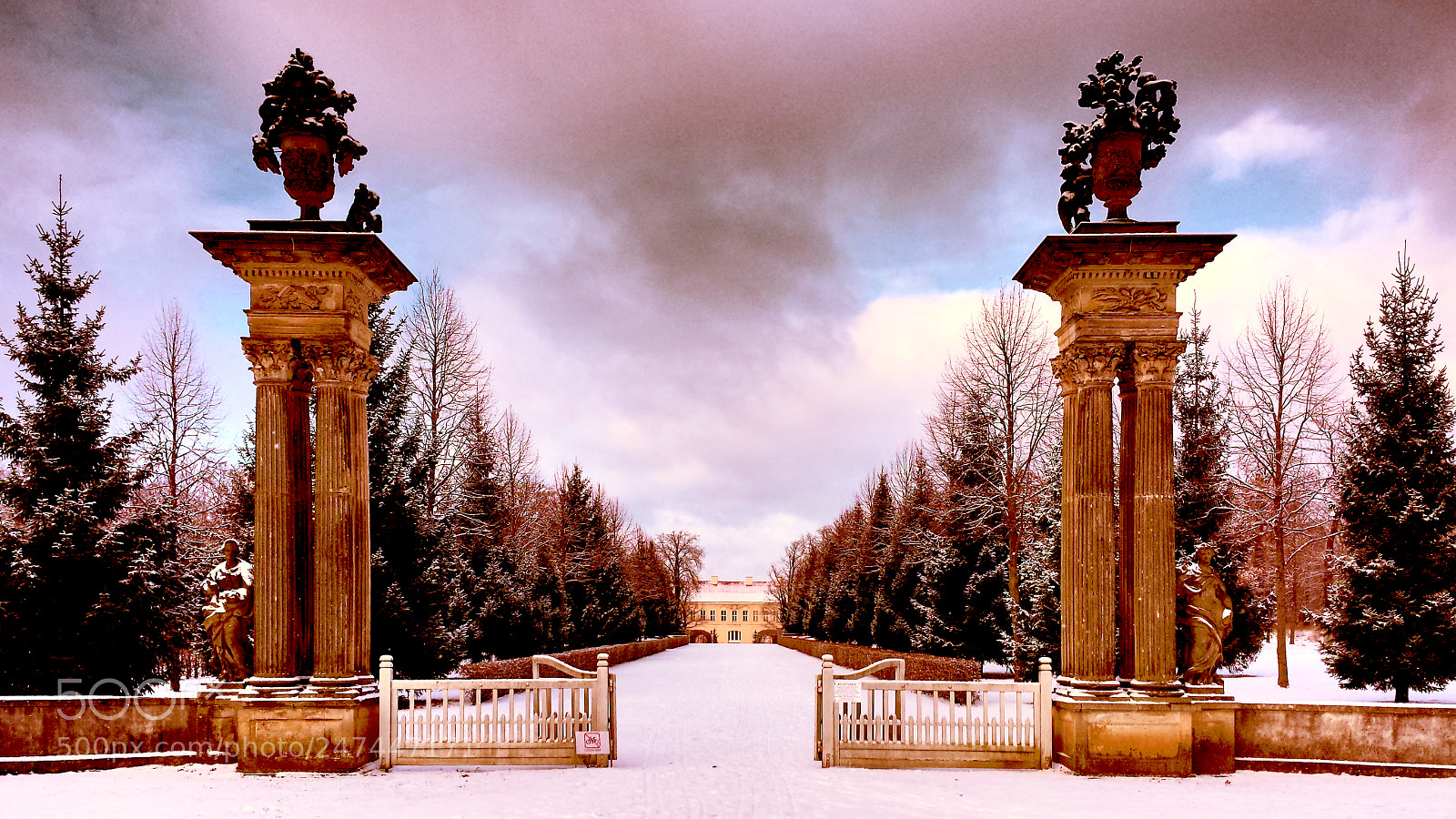 Samsung Galaxy S4 sample photo. Eingang zum schlosspark rheinsberg photography