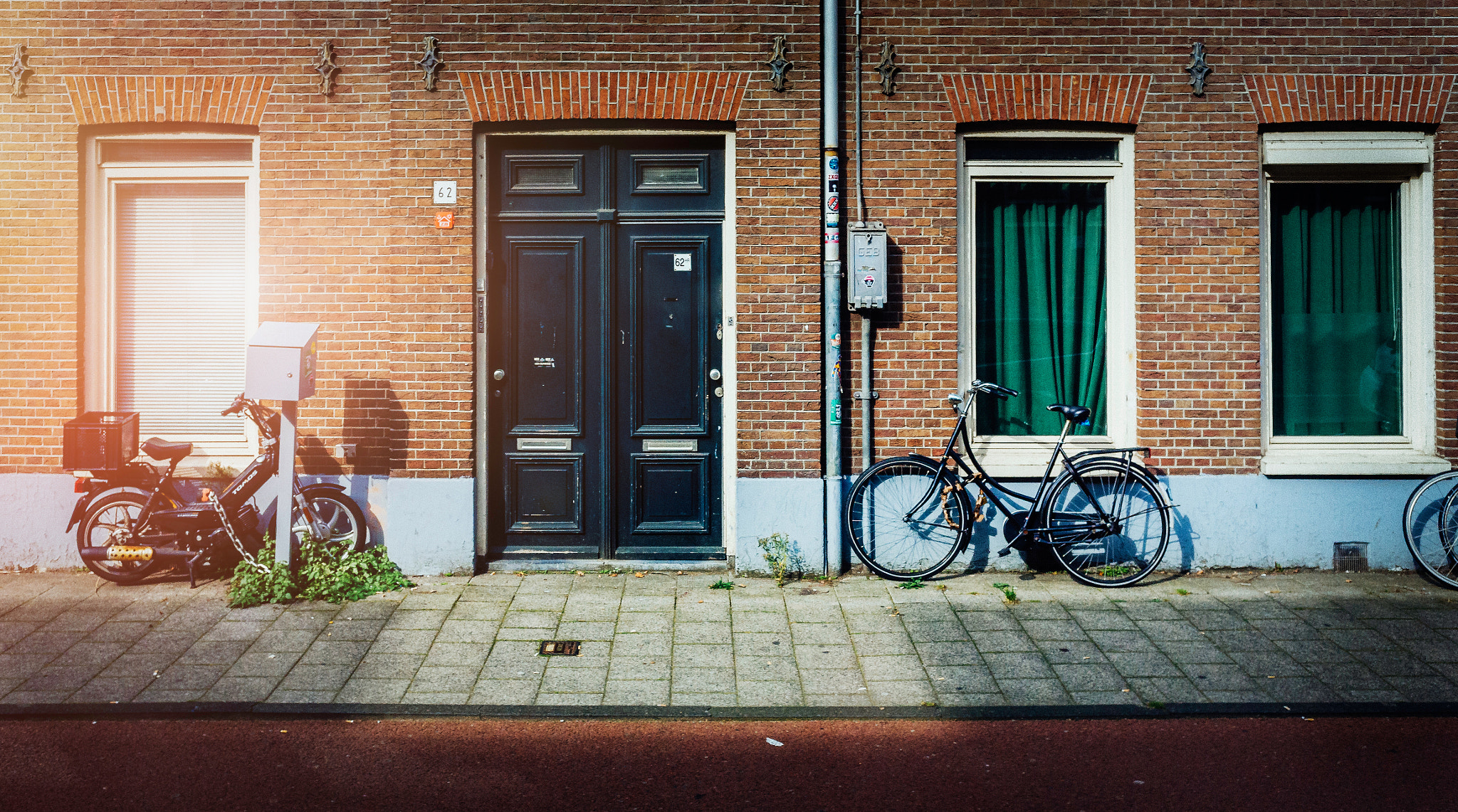 Nikon Coolpix A sample photo. Bicycles in amsterdam photography