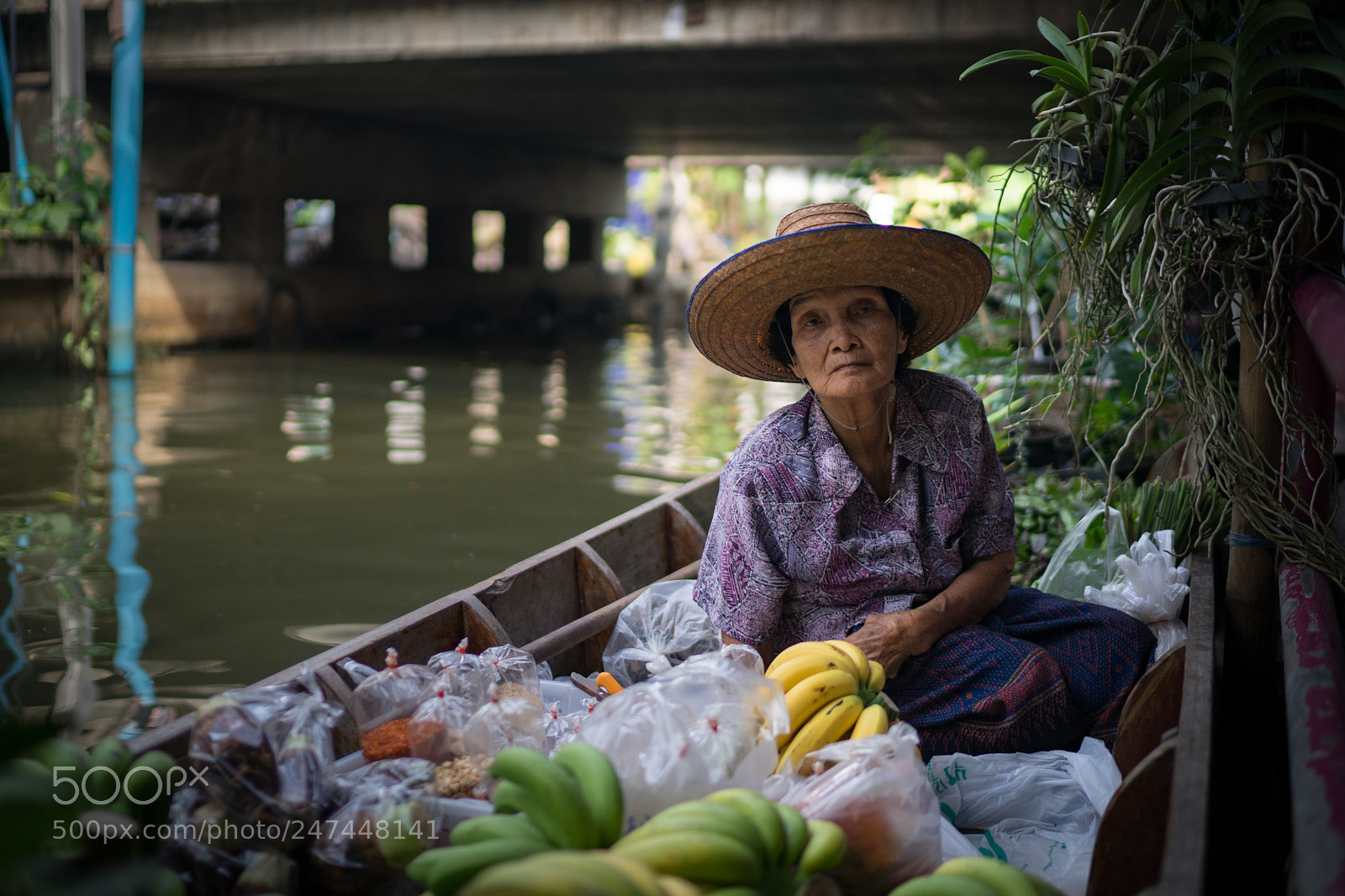 Sony a7 II sample photo. Floating market photography