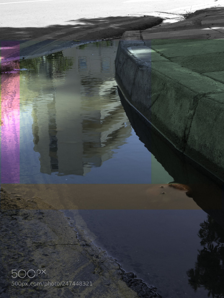 Panasonic Lumix DMC-G7 sample photo. Colorful water reflection photography