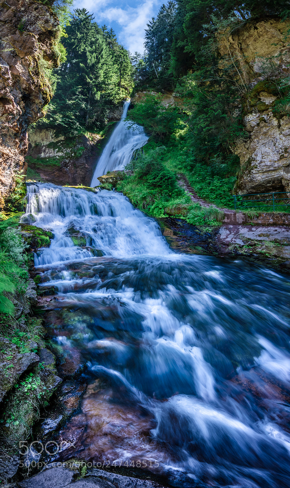 Canon EOS 7D Mark II sample photo. Cavalese waterfall photography
