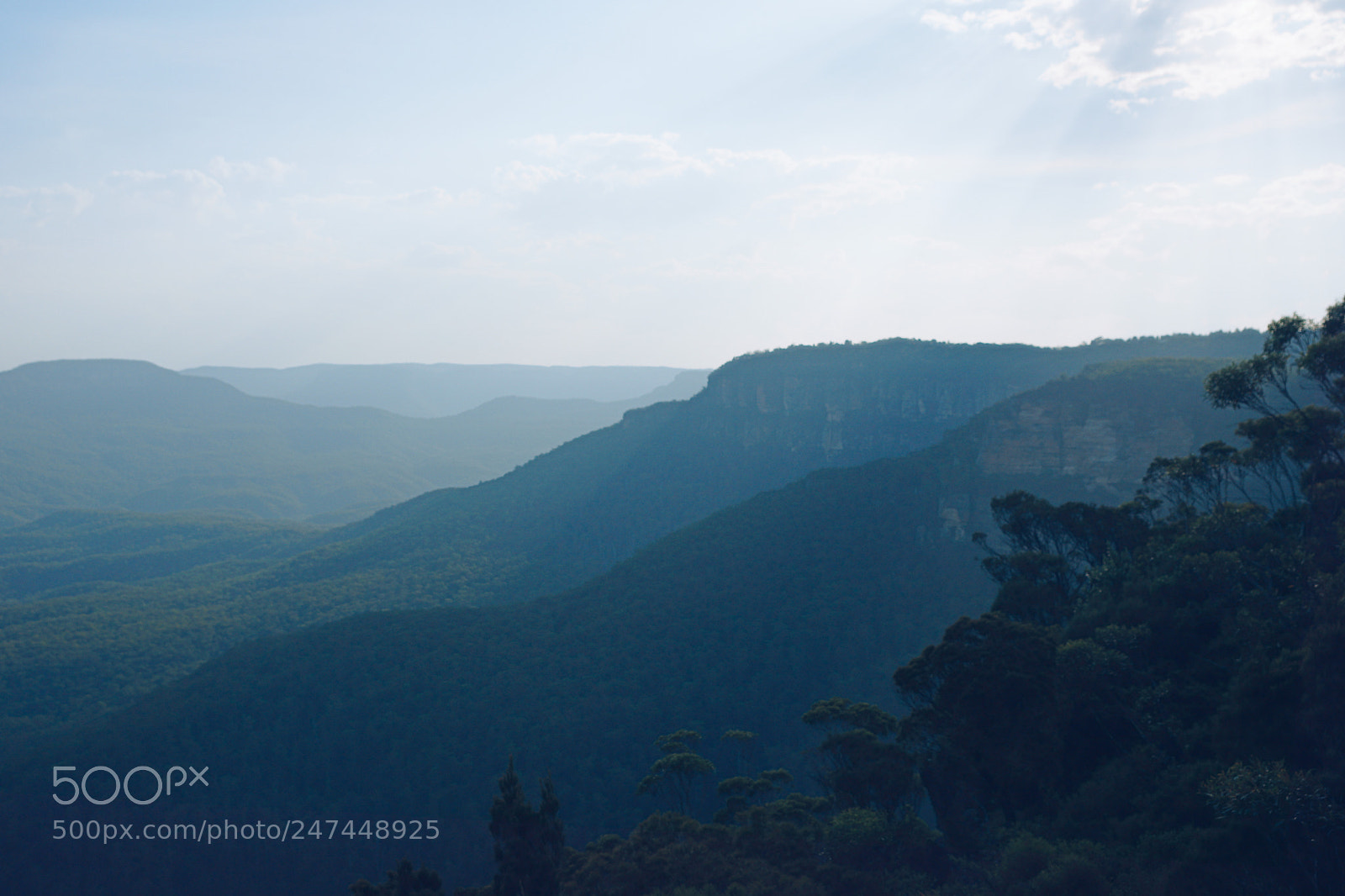 Sony SLT-A99V sample photo. Blue mountains photography