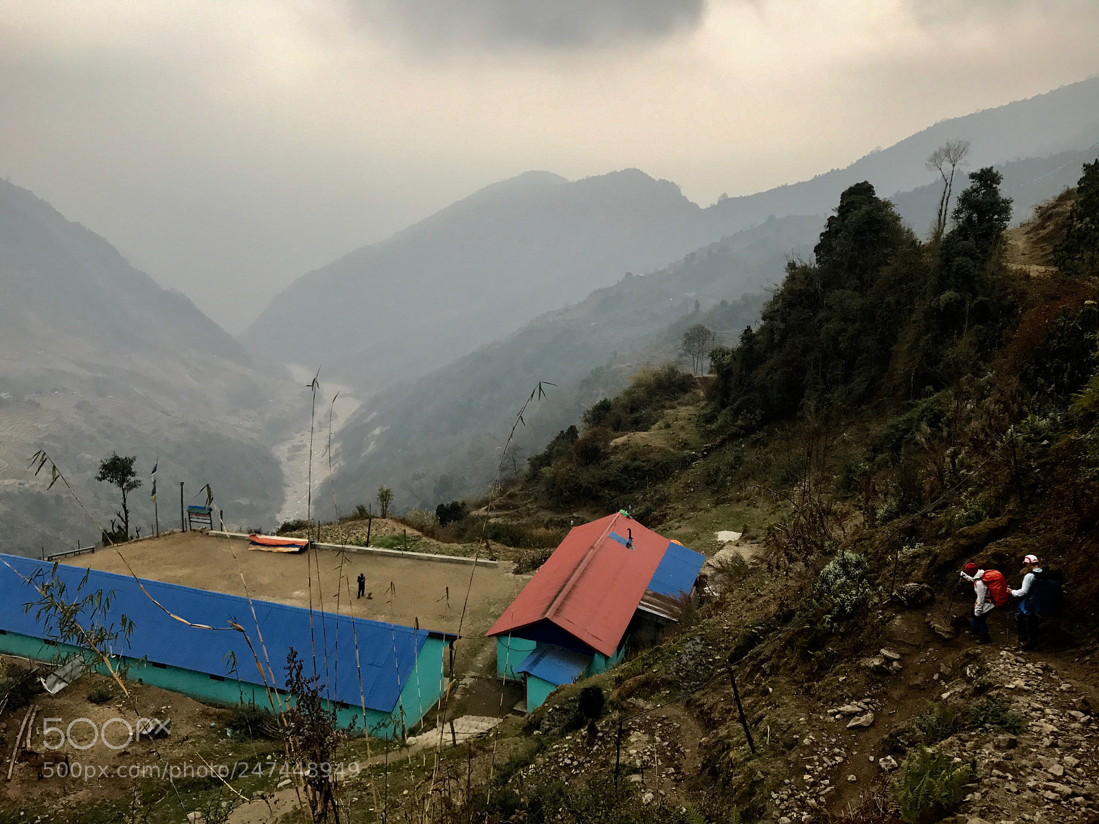 Apple iPhone 7 Plus sample photo. Abc trekking in nepal . photography