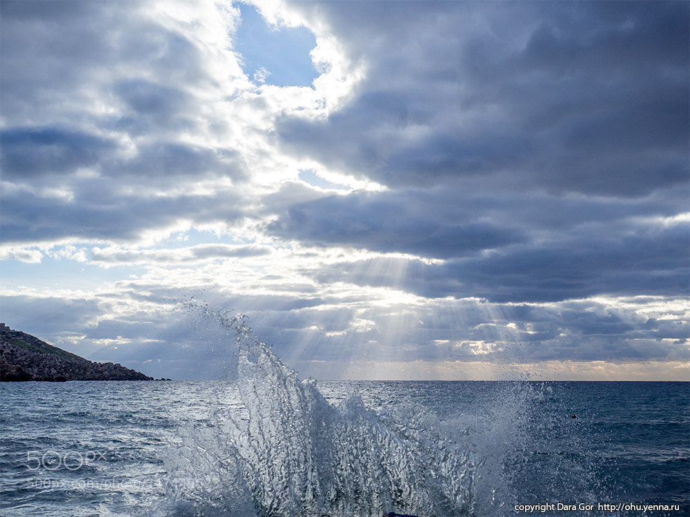Olympus OM-D E-M10 III sample photo. Malta sunset photography