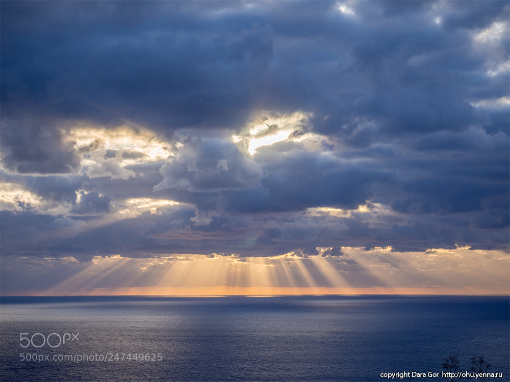 Olympus OM-D E-M10 III sample photo. Malta sunset photography