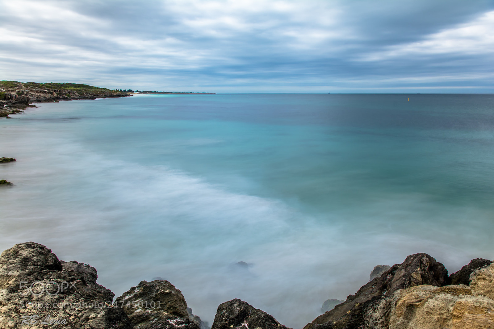 Nikon D5200 sample photo. Ocean reef long exposure photography