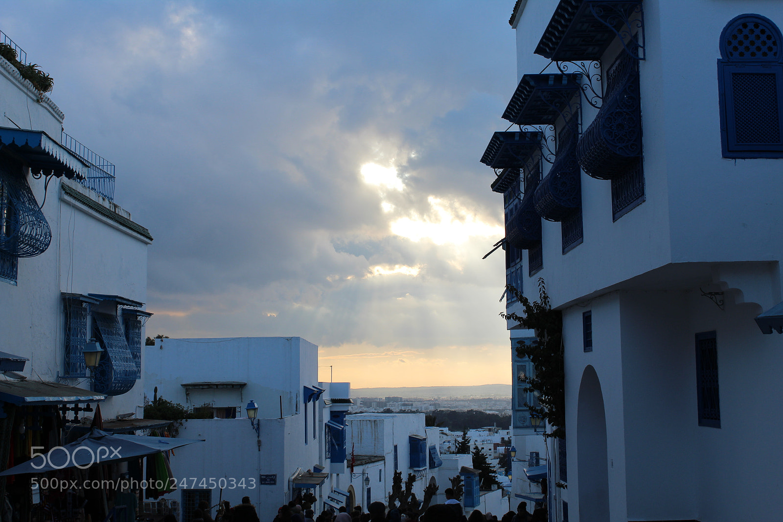 Canon EF-S 18-55mm F3.5-5.6 III sample photo. Cloudy tunis photography