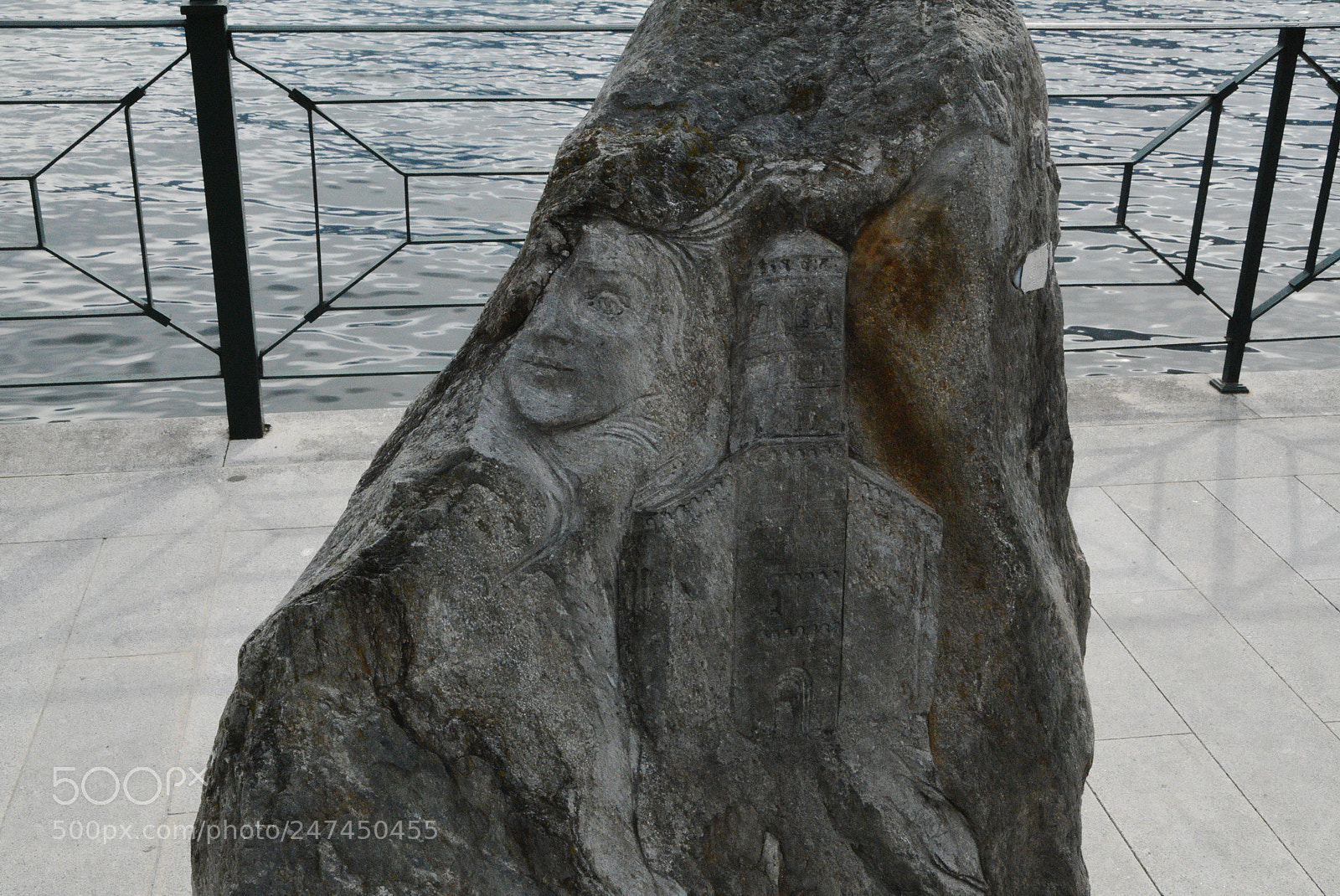 Nikon D7100 sample photo. Gravedona in the rock photography