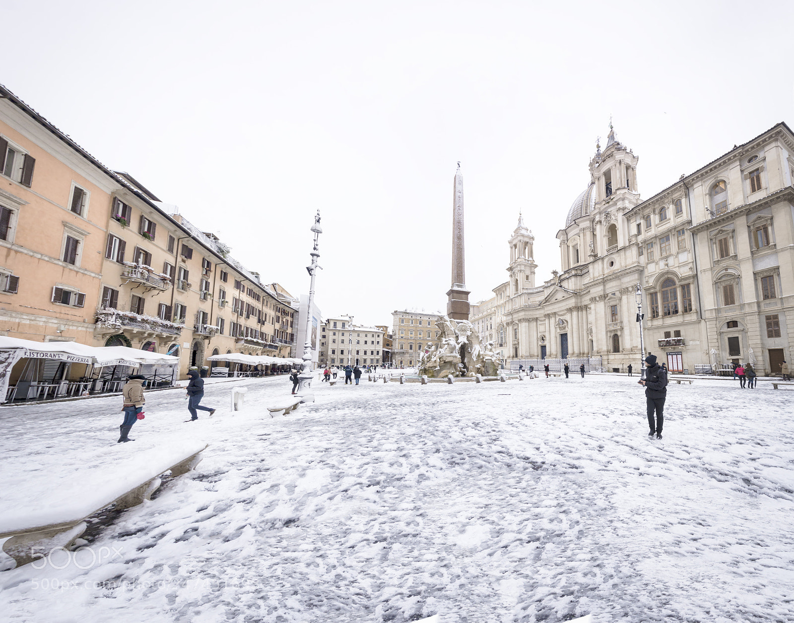 Nikon D7100 sample photo. Snow in rome photography