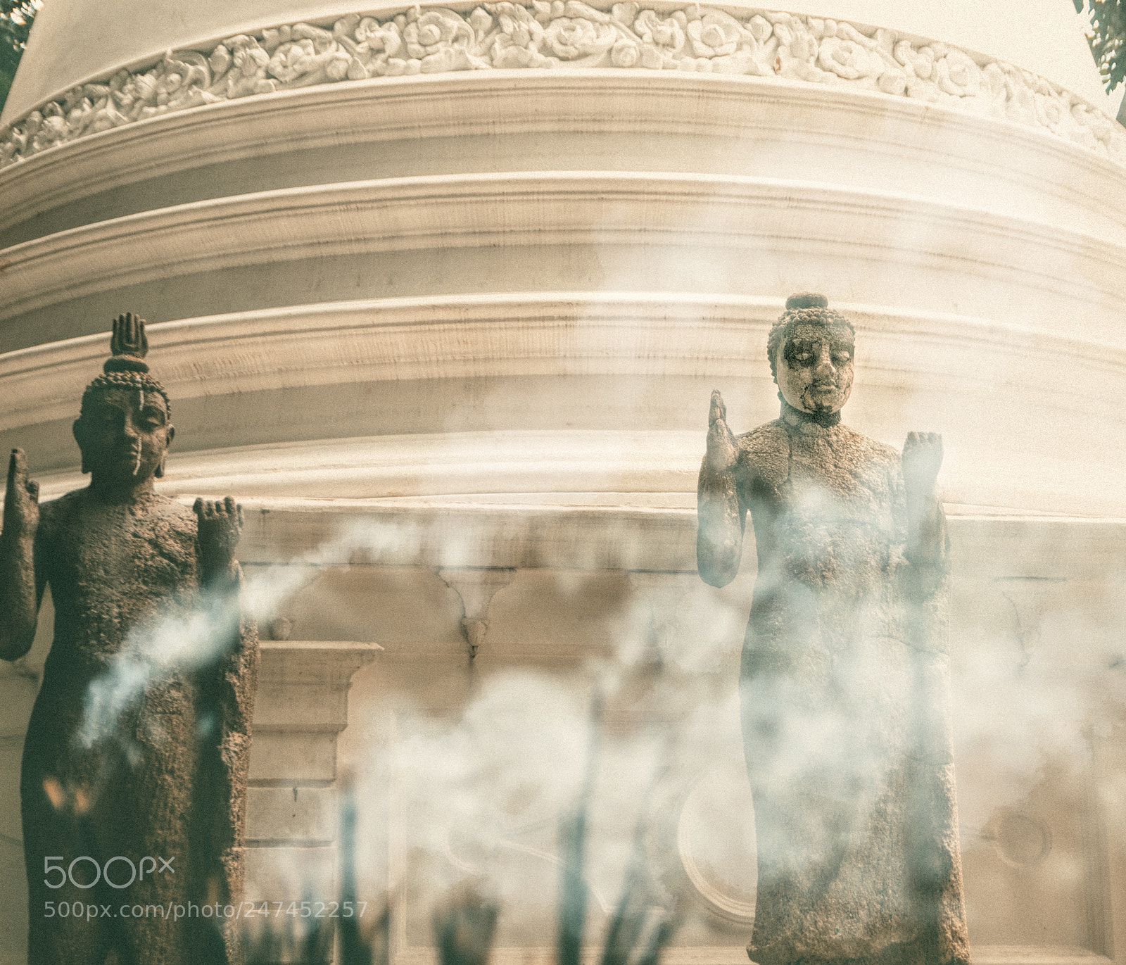 Nikon D3400 sample photo. Incense photography