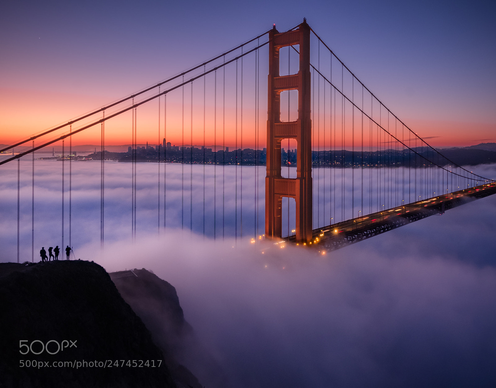Fujifilm X-T10 sample photo. The foggy golden gate photography