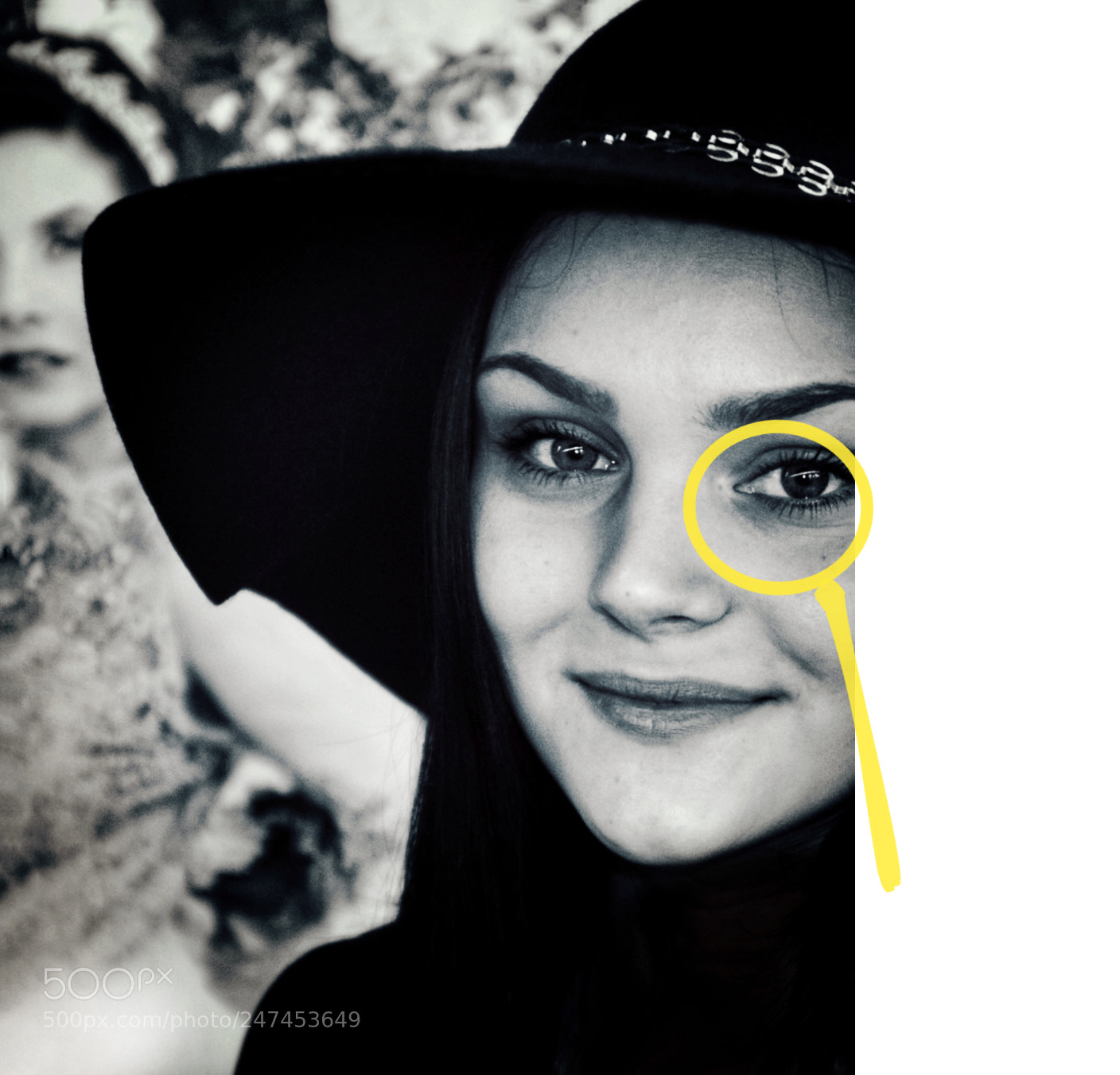Fujifilm FinePix X100 sample photo. Golden monocle photography