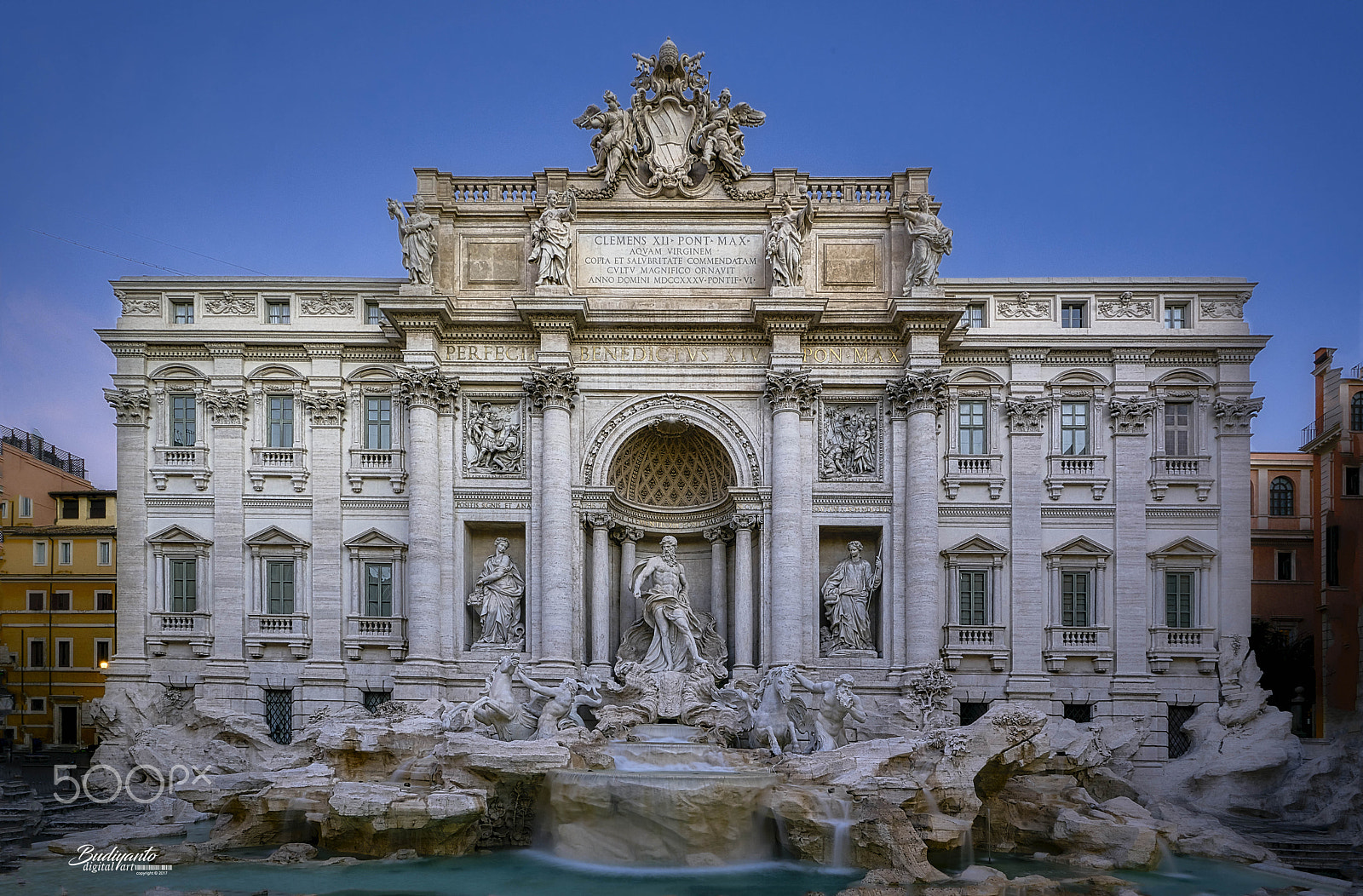 Sony FE 16-35mm F2.8 GM sample photo. Fontana di trevi photography