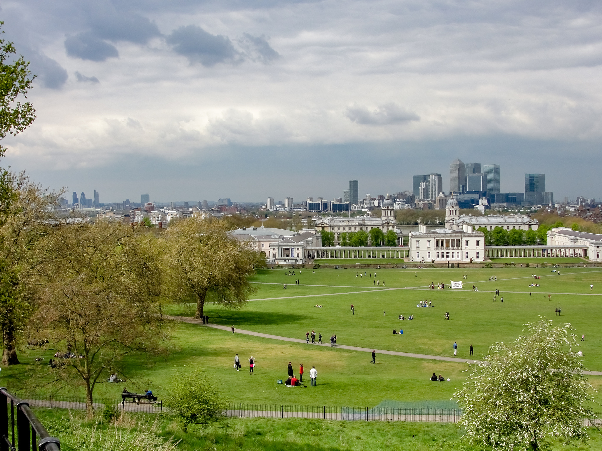 Sony Cyber-shot DSC-H20 sample photo. City of london from greenwich hill 2 photography
