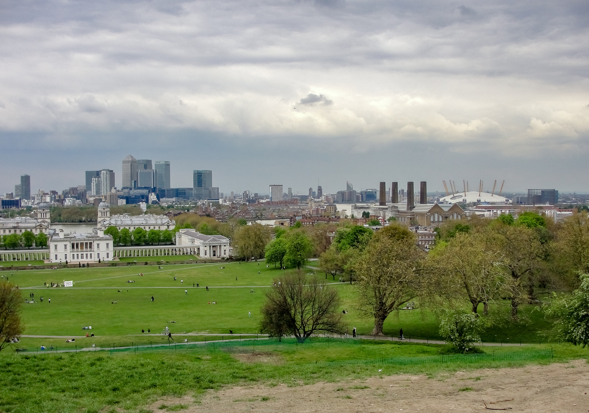 Sony Cyber-shot DSC-H20 sample photo. City of london from greenwich hill, london 3 photography