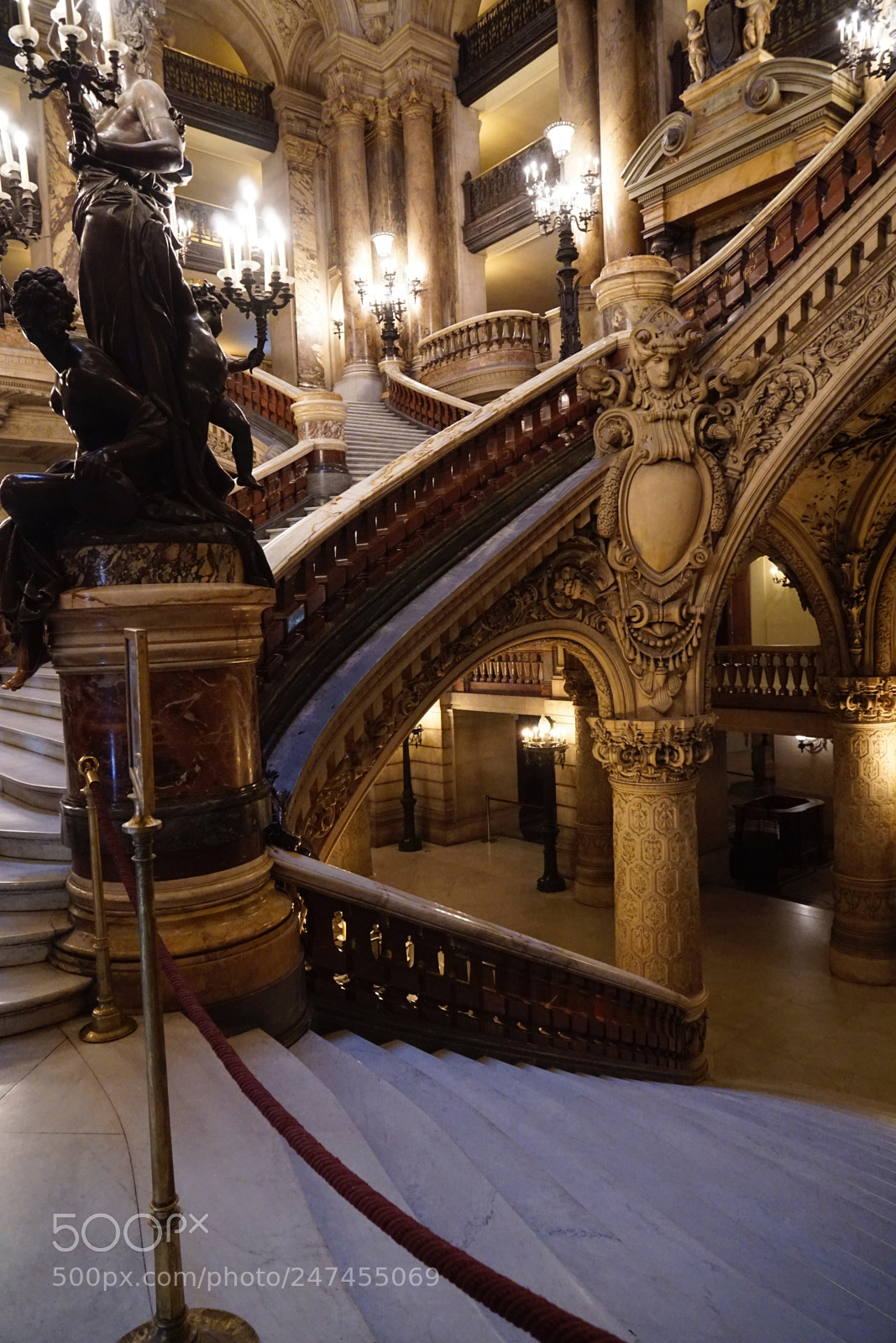 Sony a6300 sample photo. Paris opera photography