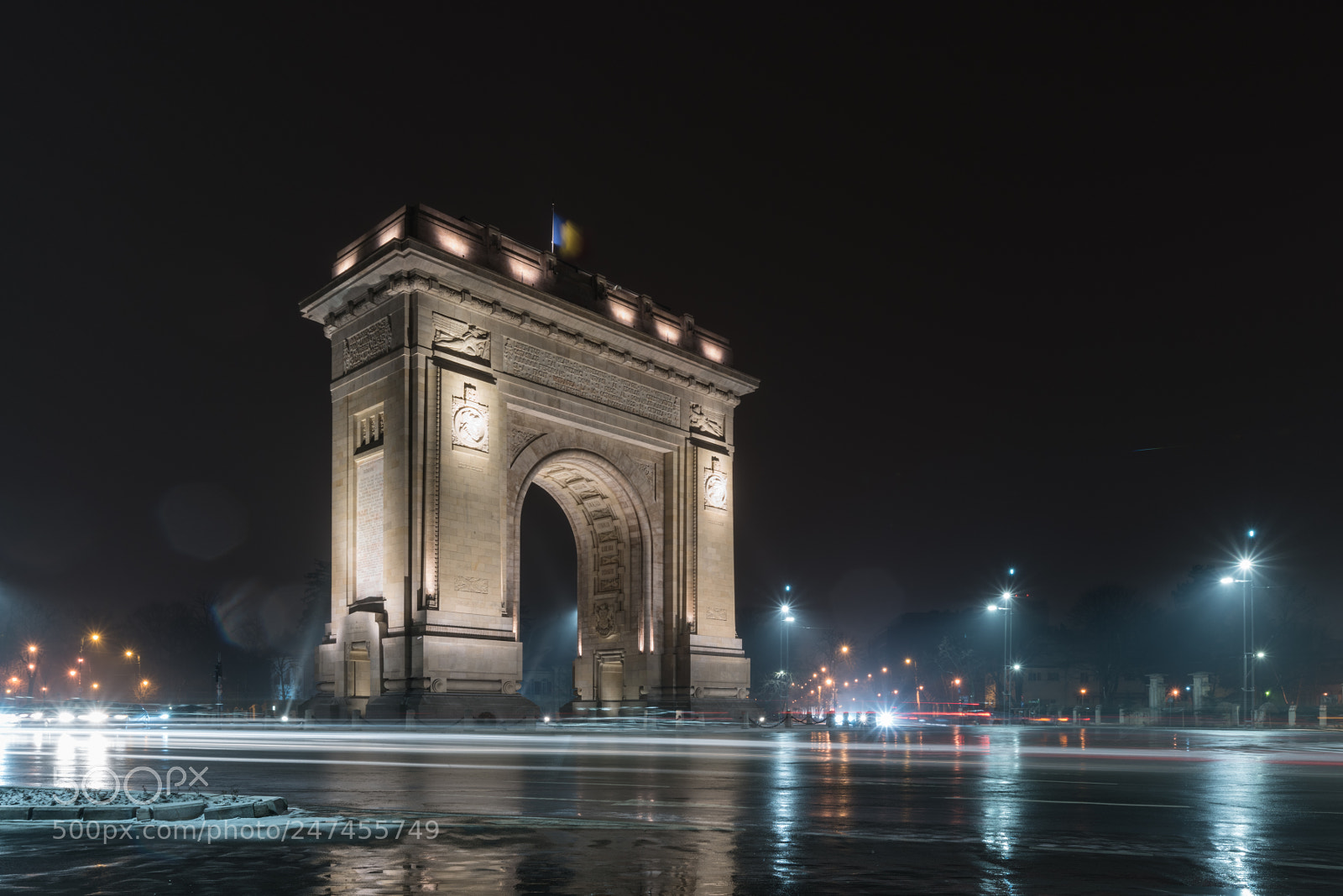 Sony a7R II sample photo. Arch du triumph from photography