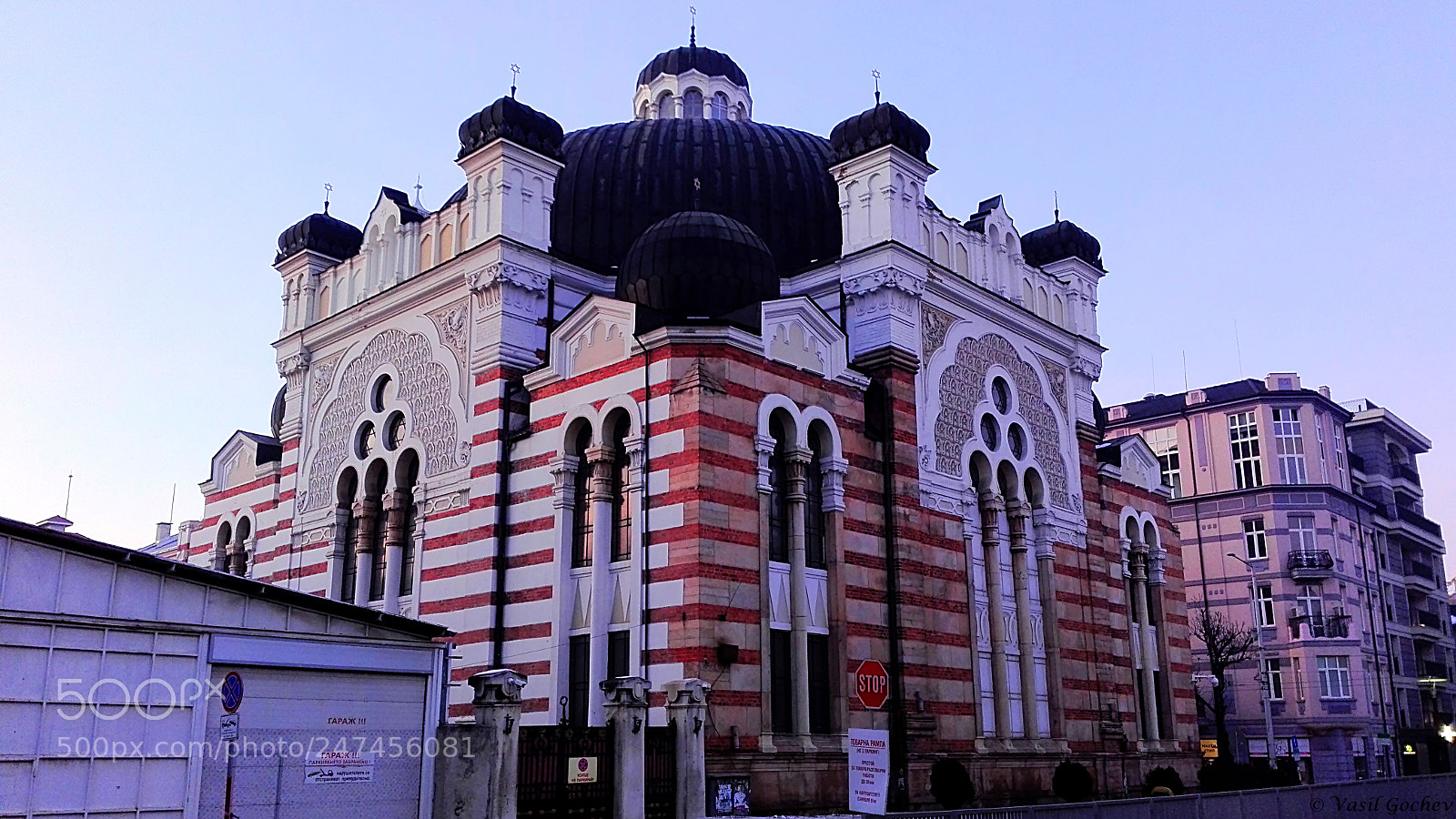 HUAWEI Y6II sample photo. Sofia synagogue hdr photography