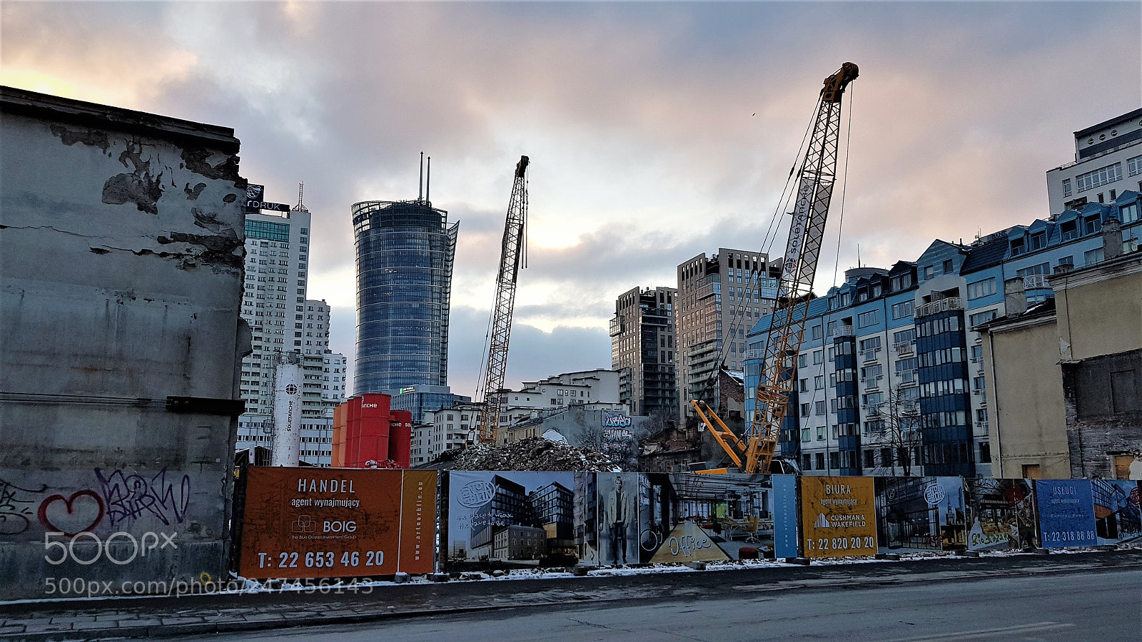 Samsung Galaxy S8+ sample photo. Warsaw - old and photography