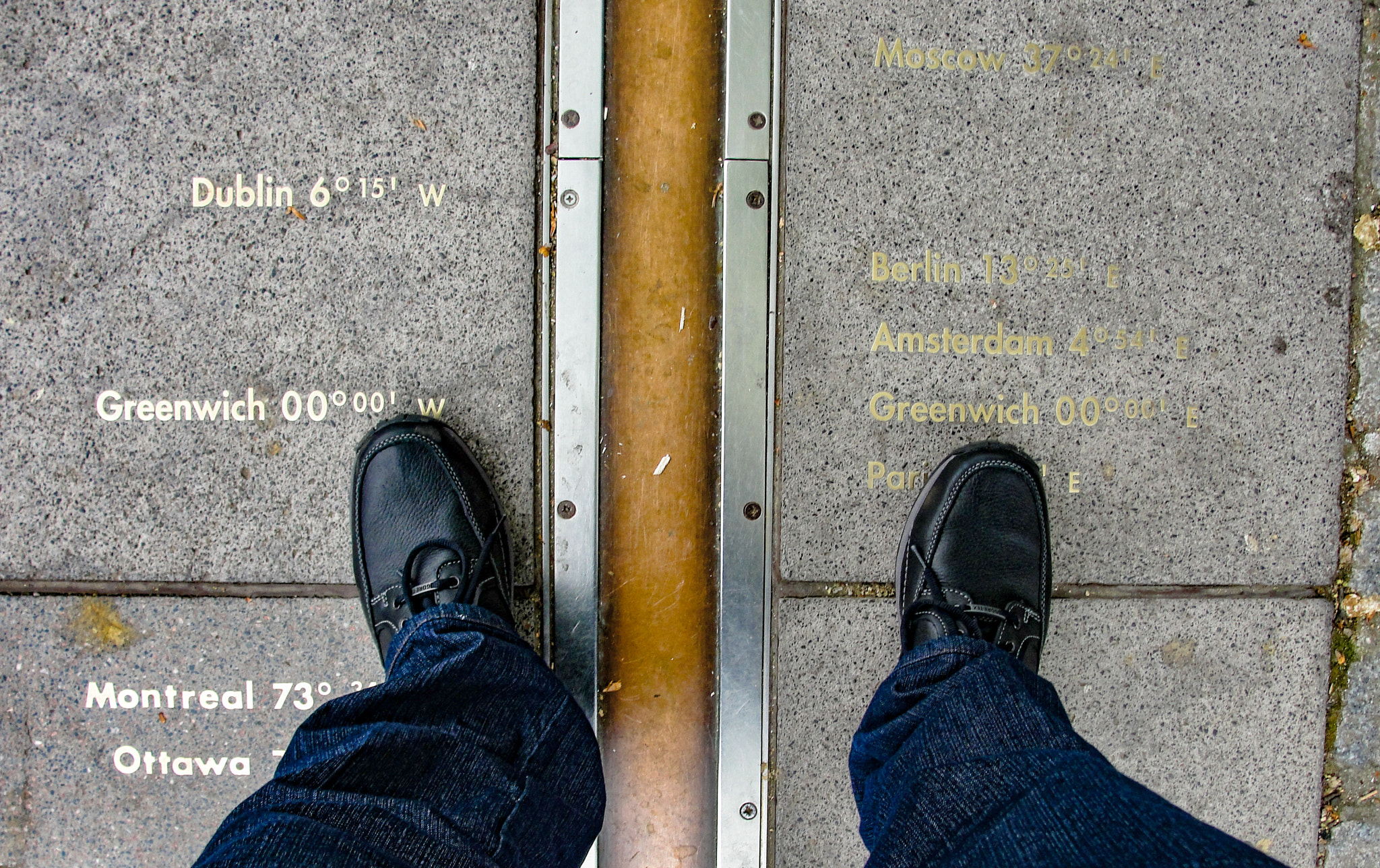 Sony Cyber-shot DSC-H20 sample photo. Stradelling the prime meridian, geenwich, london photography