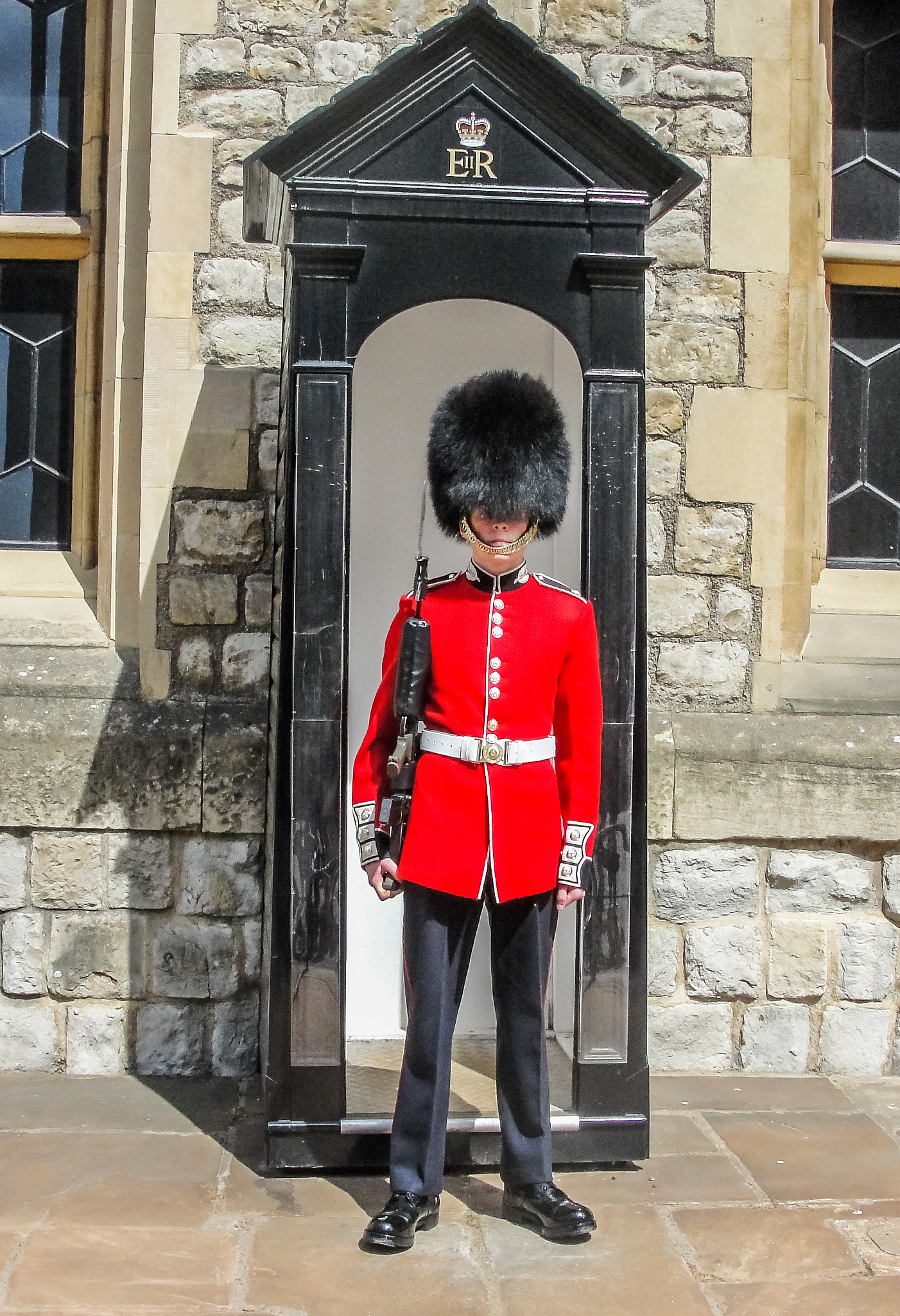 Sony Cyber-shot DSC-H20 sample photo. Ceremonial guard, london photography