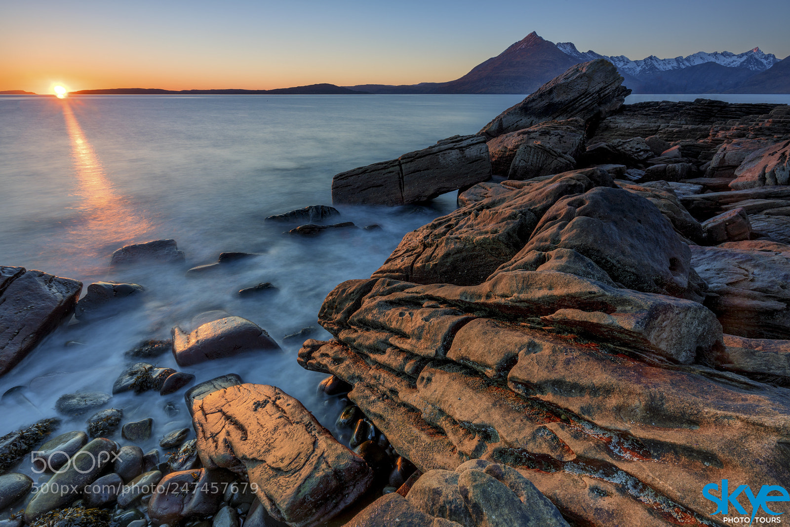Sony a7R II sample photo. Sunset elgol photography