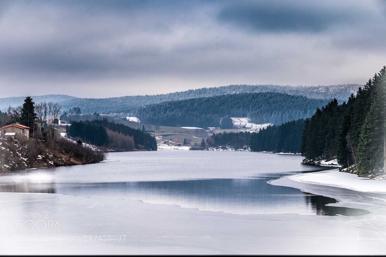 Fujifilm X-T1 sample photo. Neige et glace photography