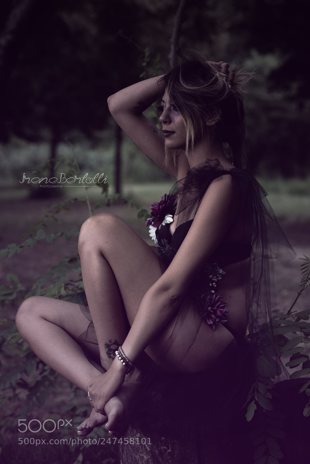 Nikon D810 sample photo. Dark fairy photography