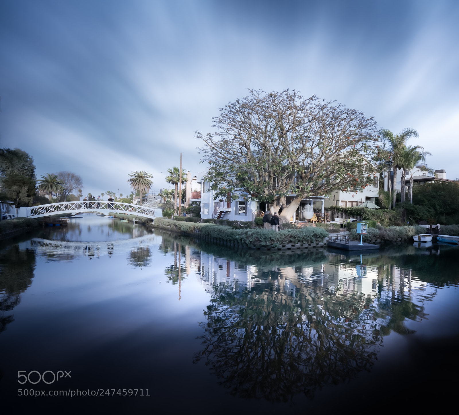 Sony a7R II sample photo. Venice beach canals-california photography