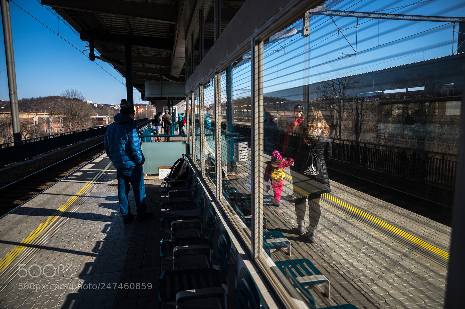 Canon EOS 6D Mark II sample photo. Railway station photography