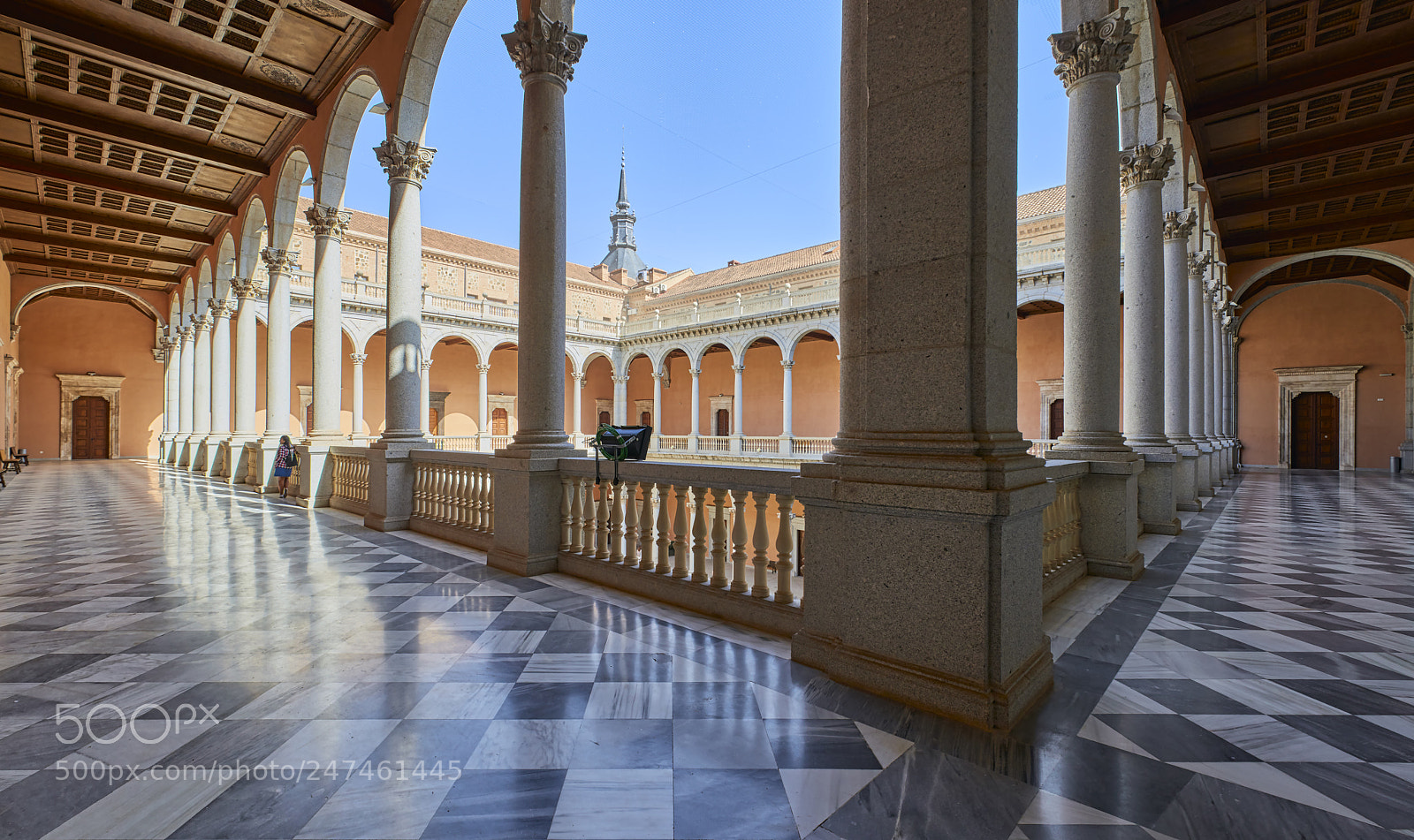 Nikon D800 sample photo. Alcázar de toledo photography