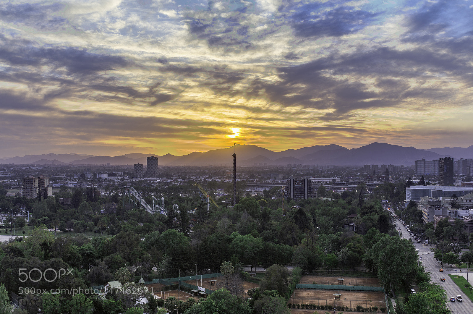 Canon EOS 60D sample photo. Sunset - santiago de photography