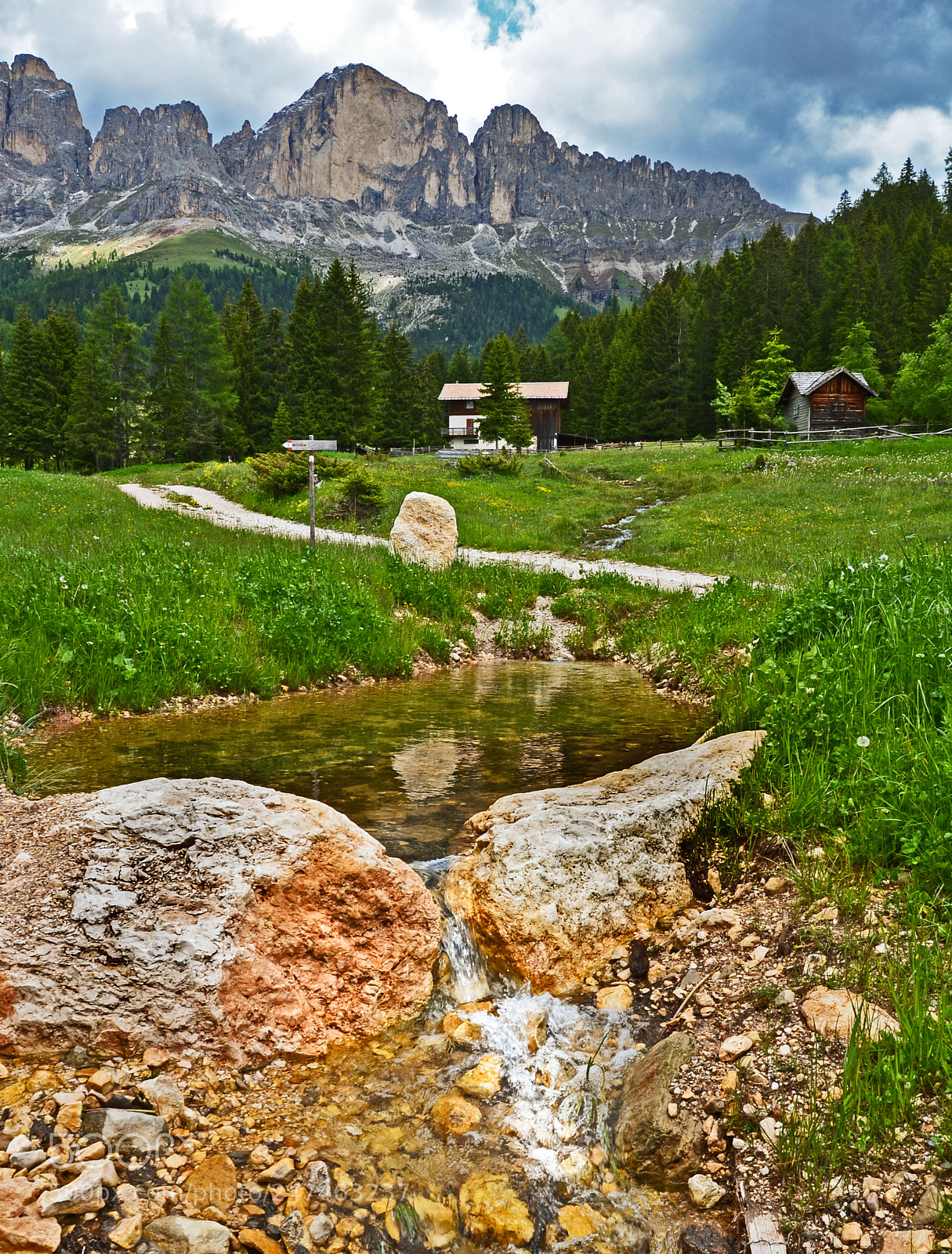 Nikon D5100 sample photo. Samll lake photography