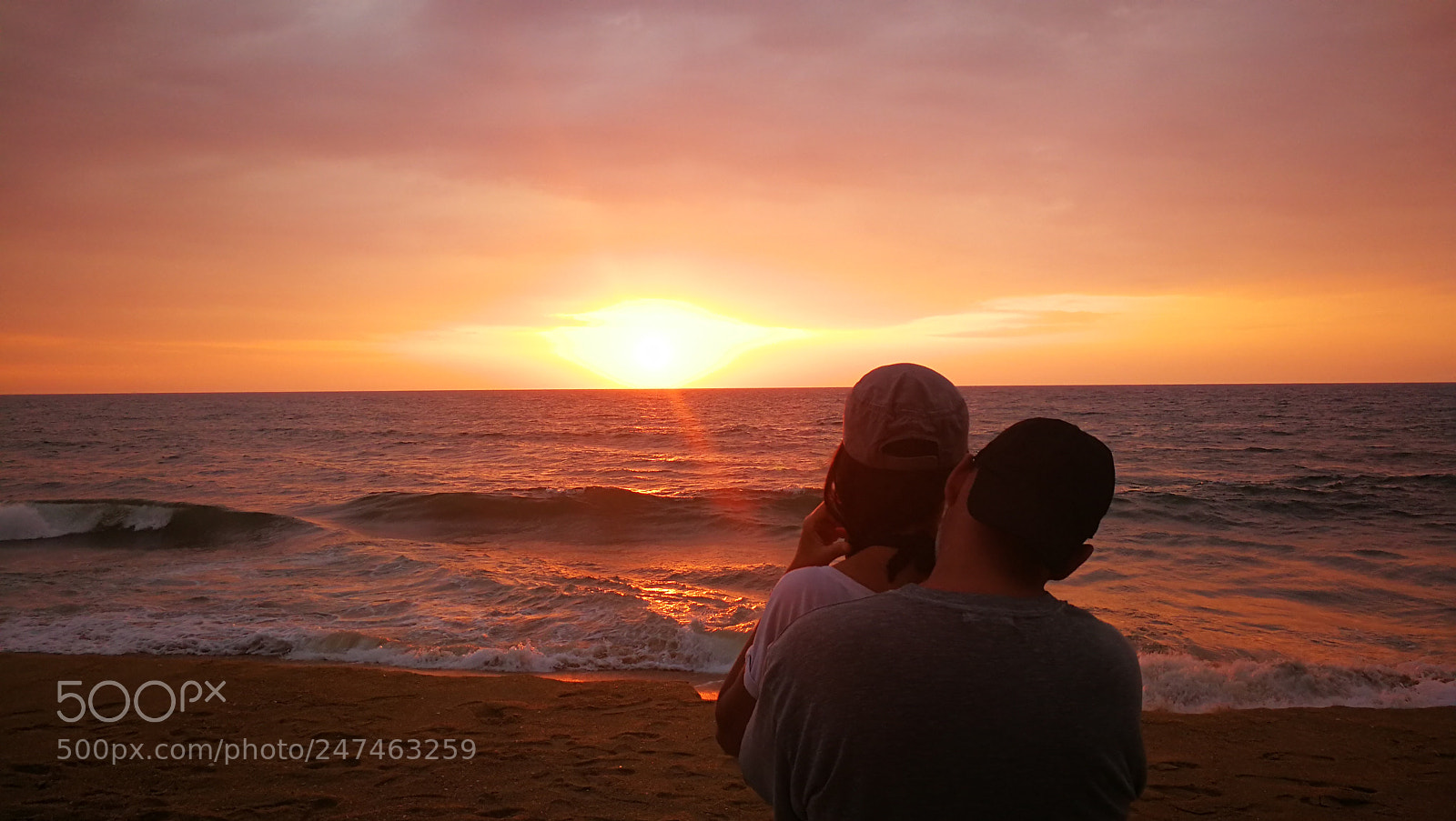 HUAWEI P10 sample photo. Love at the sunset photography