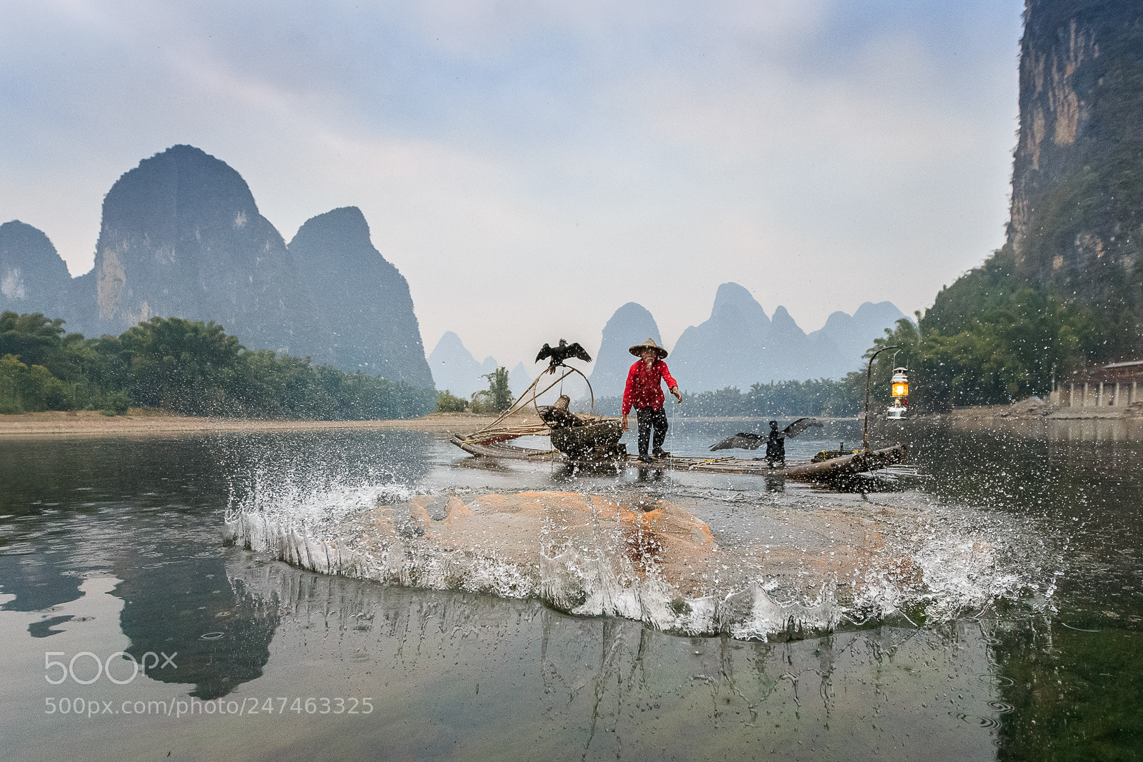 Canon EOS-1D X sample photo. Fisherman of li river photography