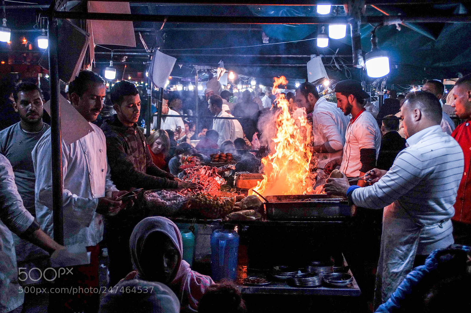 Sony SLT-A58 sample photo. Street food on jemaa photography