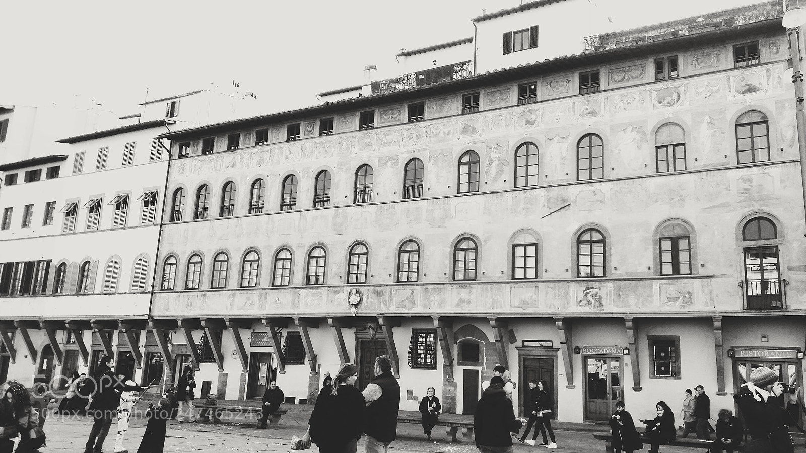 Samsung Galaxy J5 sample photo. Florence black and white photography