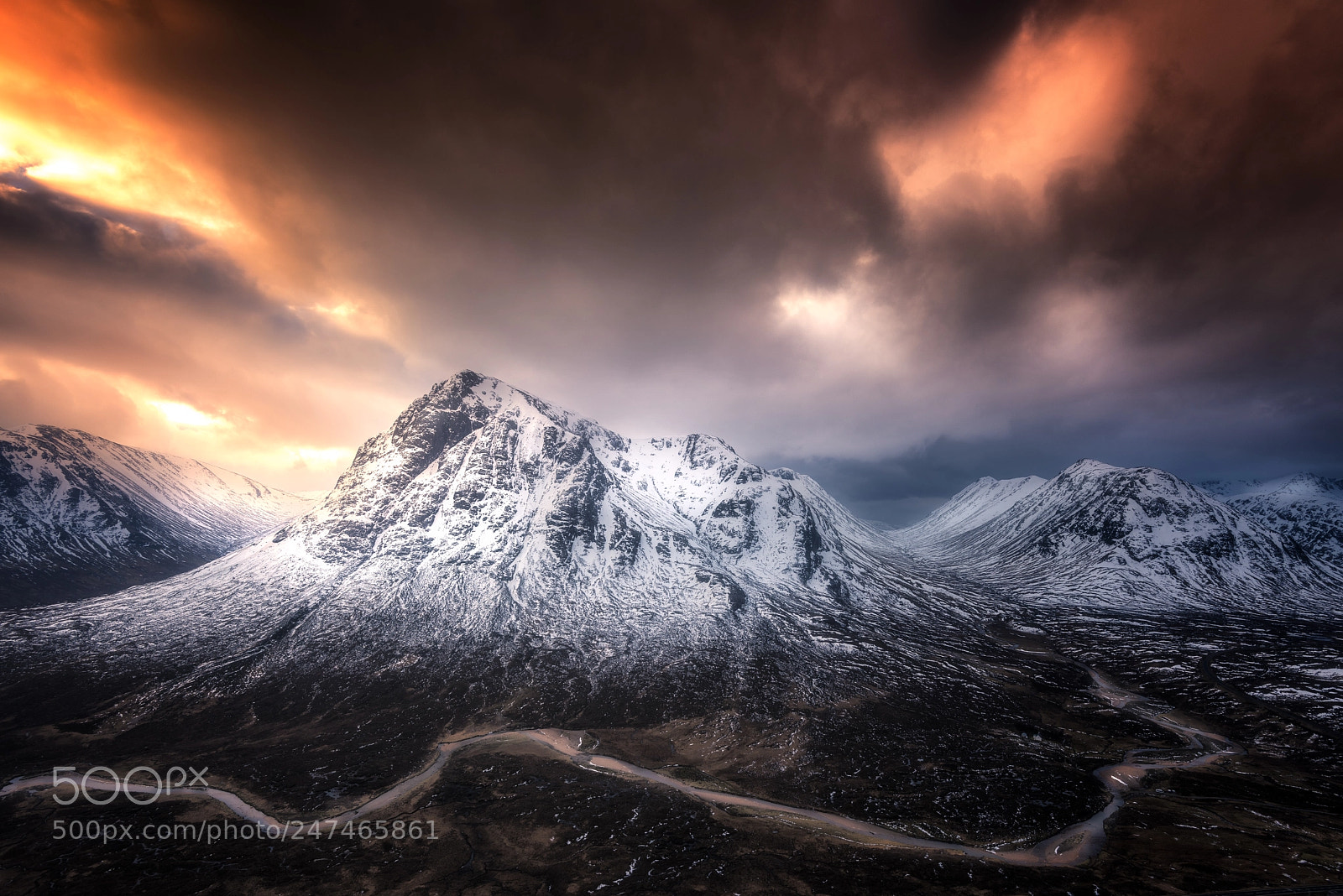 Nikon D810 sample photo. Glencoe, scotland photography