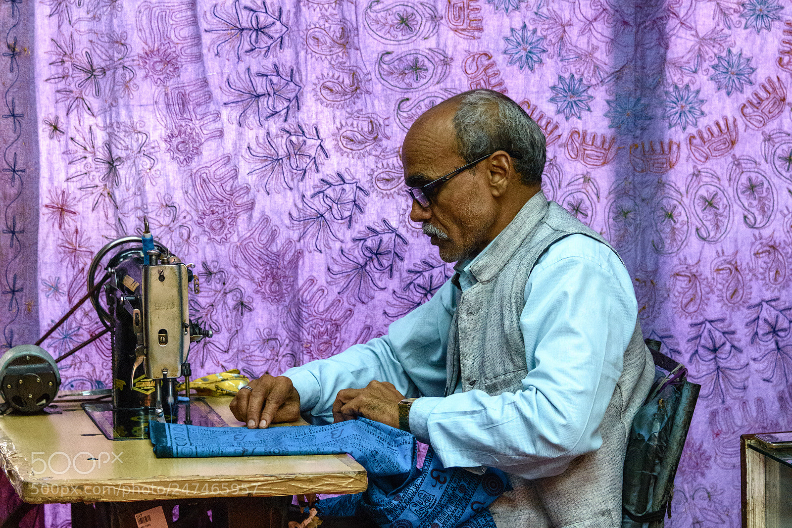 Nikon D850 sample photo. Tailor at work photography