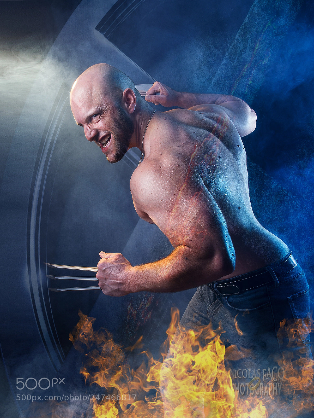 Olympus OM-D E-M5 sample photo. Wolverine two photography