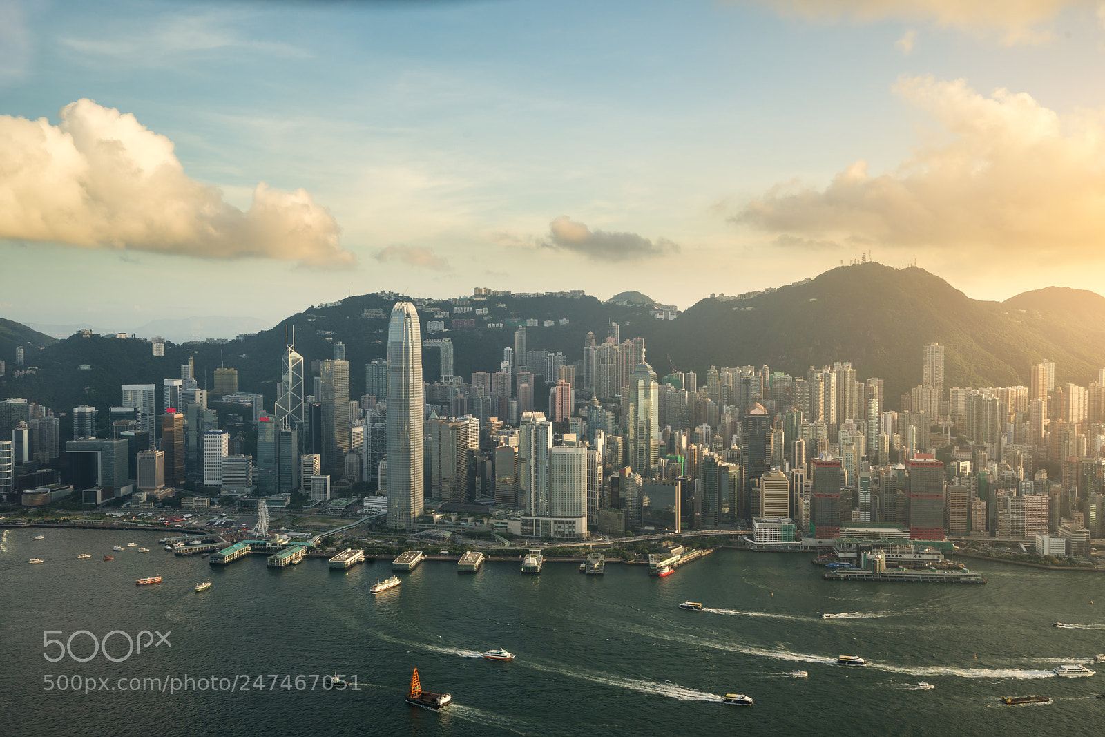 Sony a7R II sample photo. Aerial view of hong photography