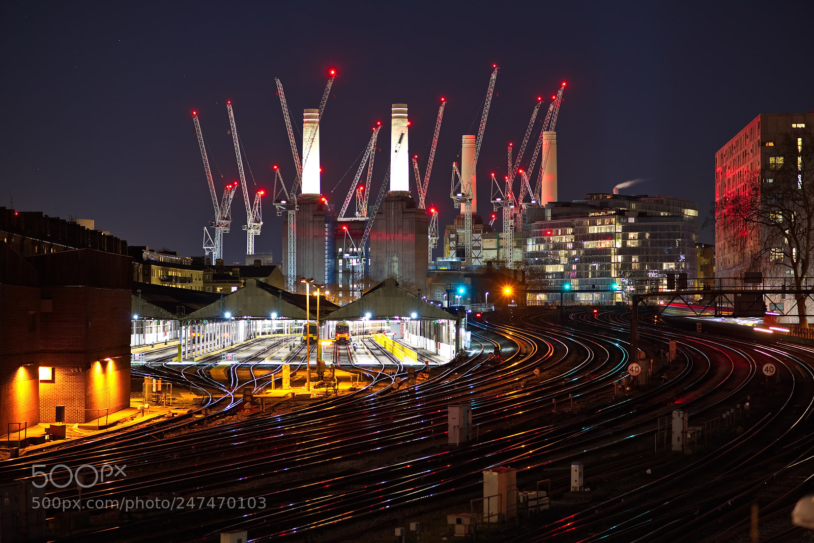 Nikon D800 sample photo. Battersea power station photography