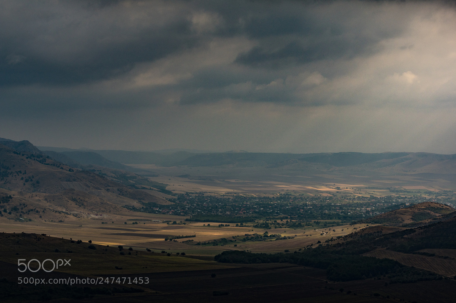 Pentax K-3 sample photo. View over greci village photography