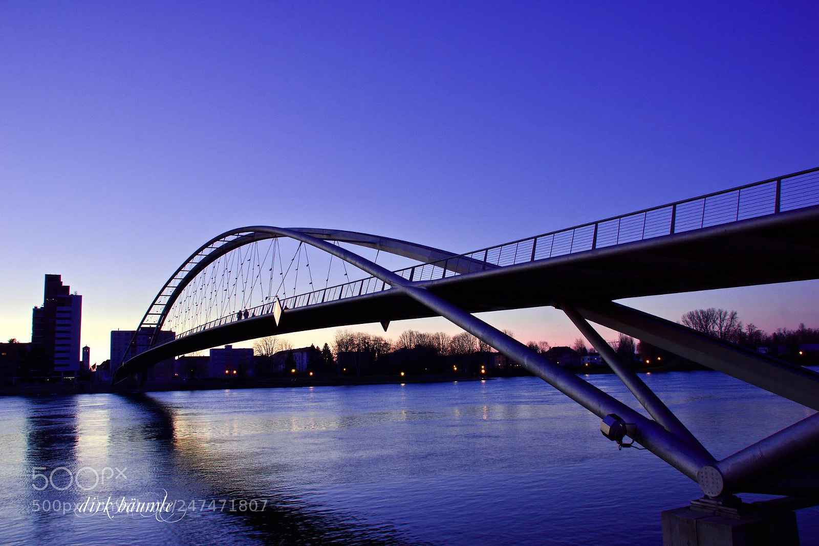 Sony SLT-A65 (SLT-A65V) sample photo. Passerelle des trois pays photography