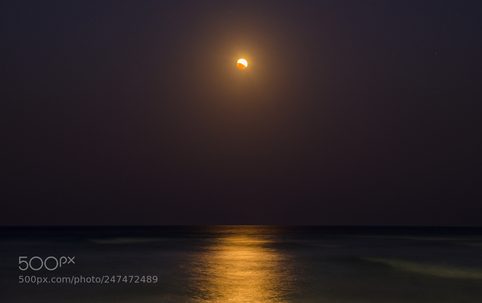 Nikon D5100 sample photo. Lunar eclipse photography