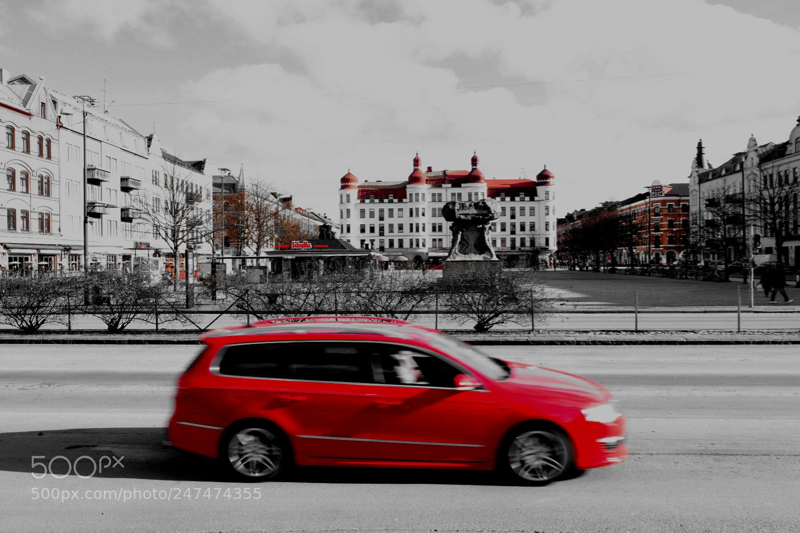 Fujifilm X-T20 sample photo. City redness photography