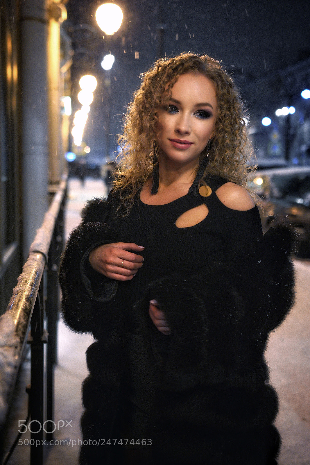 Nikon D7100 sample photo. Snow lady photography