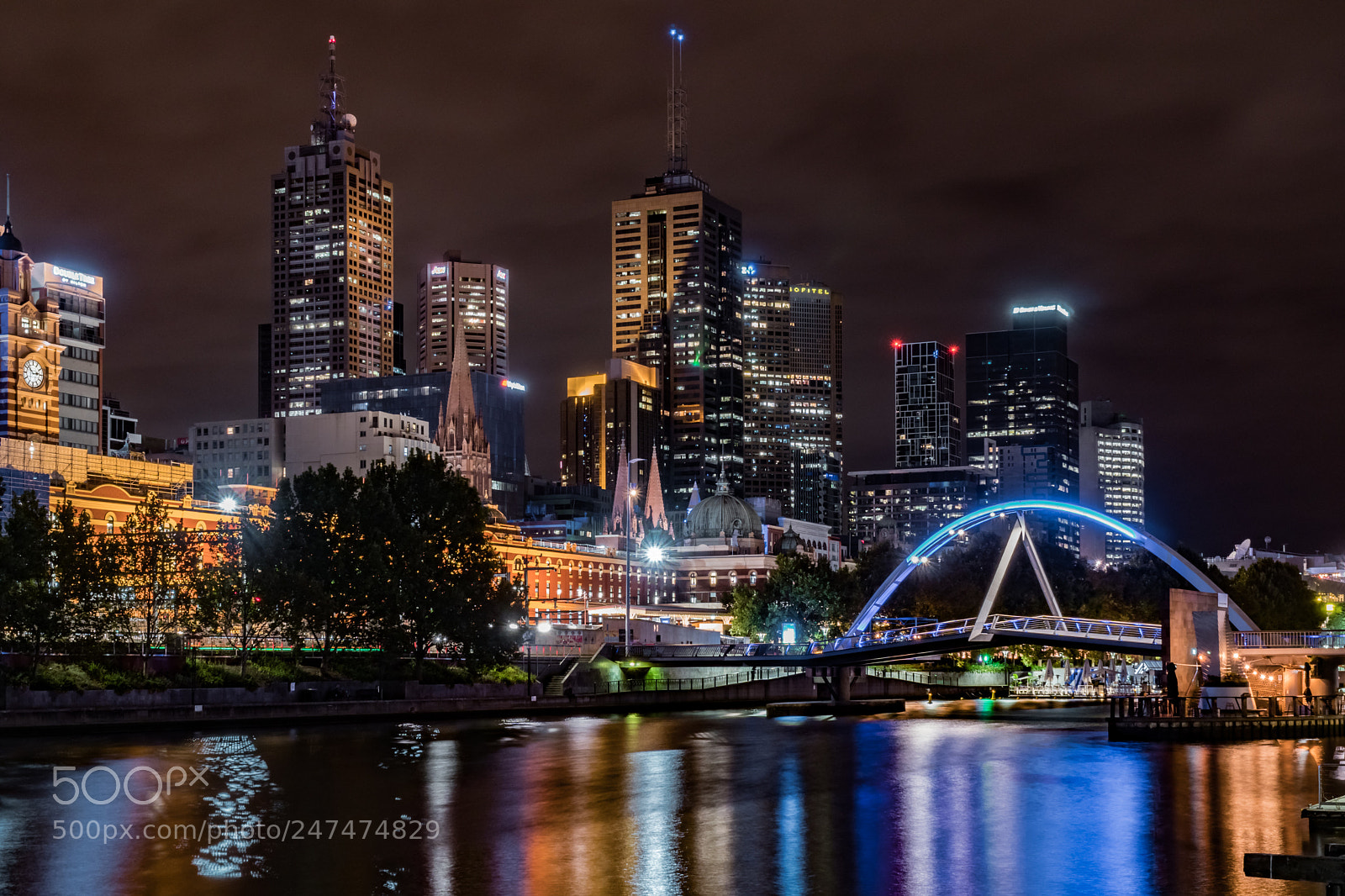 Sony a6300 sample photo. Southbank post nightlife photography